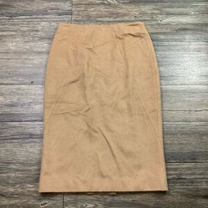 Brooks Brothers Camel Hair Products Skirt Sz 4